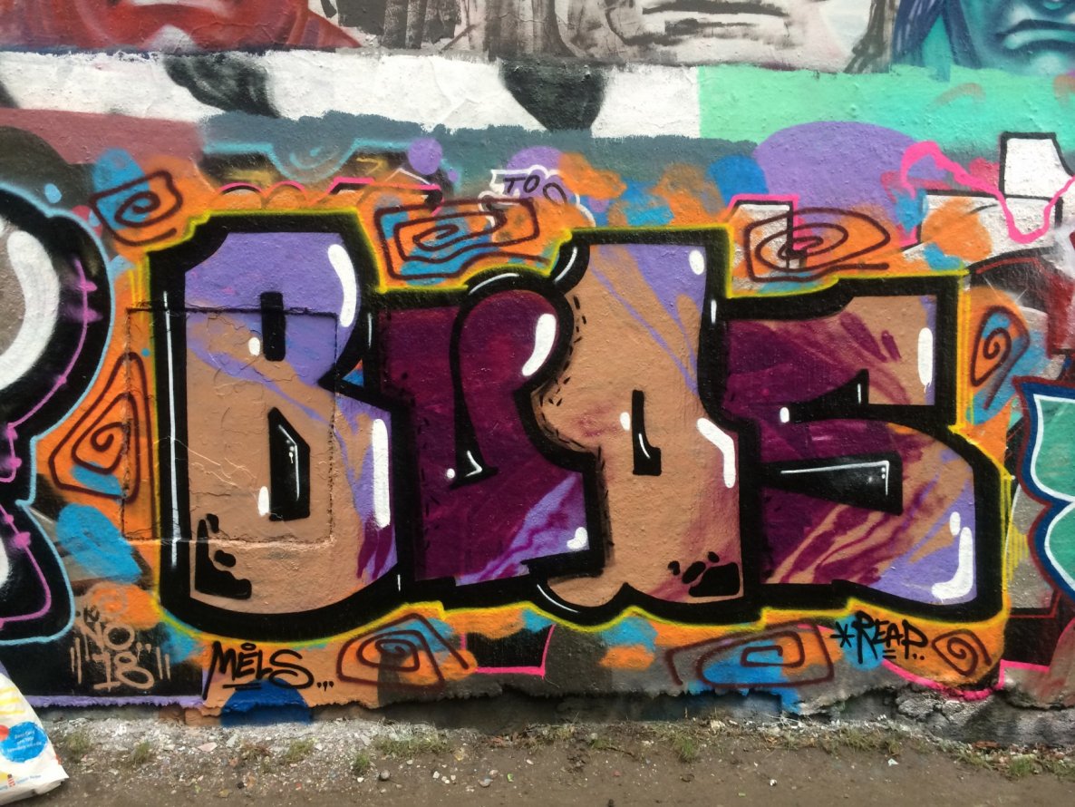 Graffiti Wall - Photo by CrackKlaus18 - Buds
