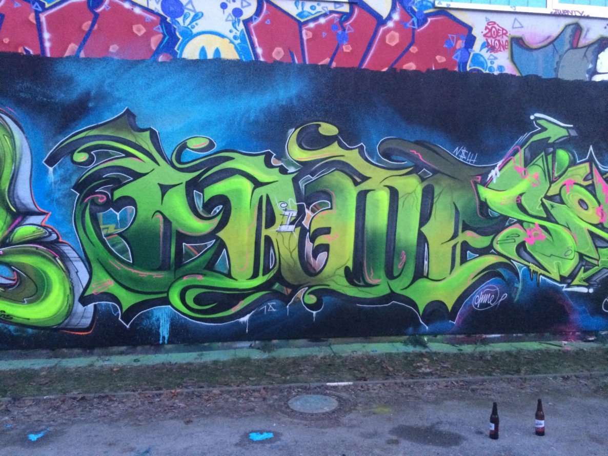 Graffiti Wall - Photo by CrackKlaus18 - Crime, nsw, 18