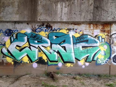 Graffiti Wall - Photo by Cres
