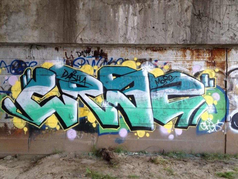 Graffiti Wall - Photo by Cres