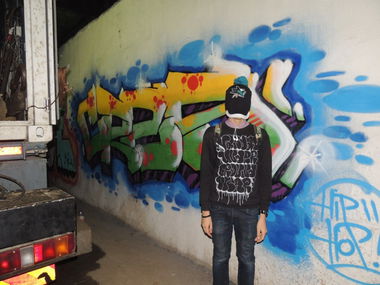 Graffiti Wall in Russia - Photo by CresAcro (2013)