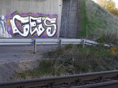 Graffiti Bombing in Wernigerode - Photo by CriminalEnergy - CE, Wernigerode (2018)