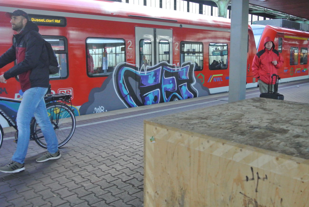 Graffiti Train - Photo by CriminalEnergy - CE, Essen (2018)