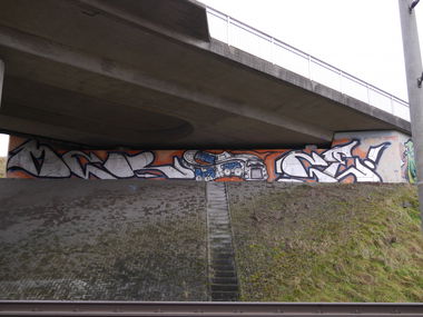 Graffiti Bombing in Braunschweig - Photo by CriminalEnergy - MCR, CE (2016)