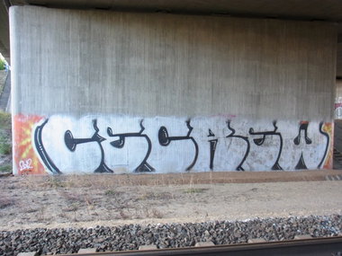 Graffiti Bombing in Braunschweig - Photo by CriminalEnergy - CE, Braunschweig (2012)