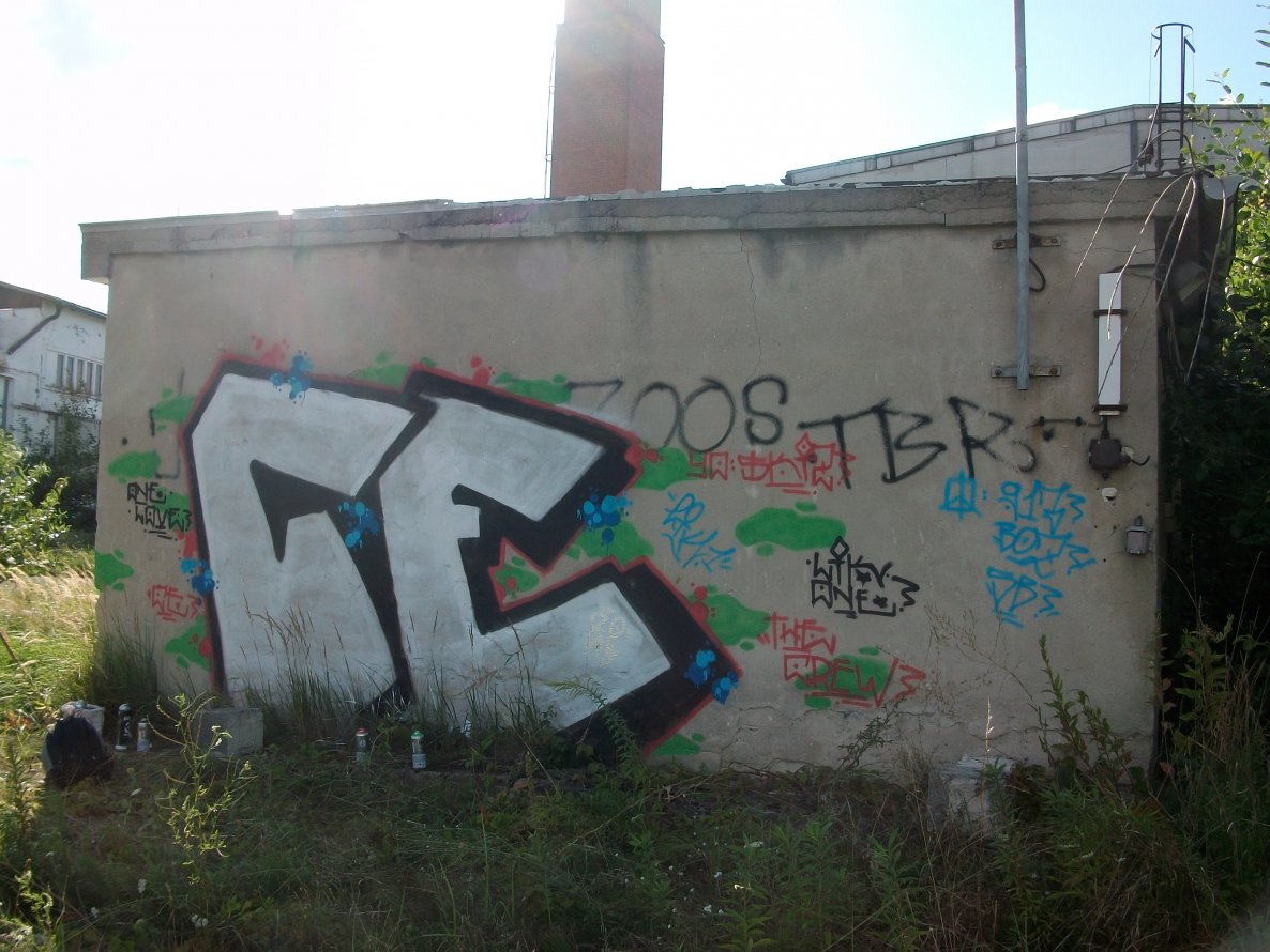 Graffiti Bombing - Photo by CriminalEnergy - CE, Treuenbrietzen (2014)