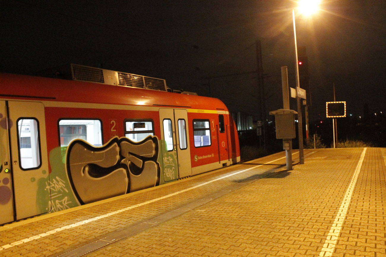 Graffiti Train in Köln - Photo by CriminalEnergy - CE, KÖLN, Color_Error (2016)