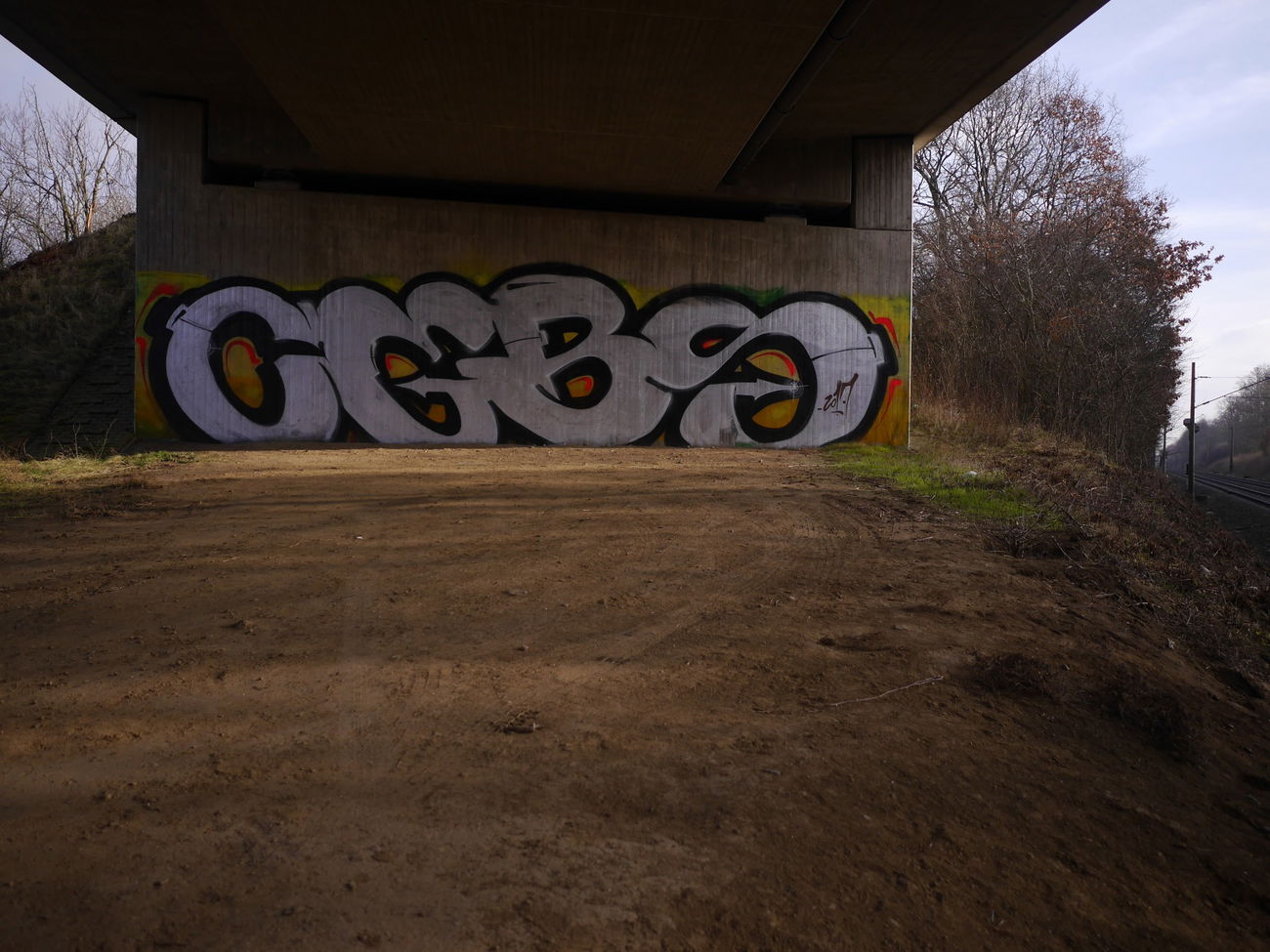 Graffiti Bombing in Helmstedt - Photo by CriminalEnergy - CE, EBS, Helmstedt (2017)