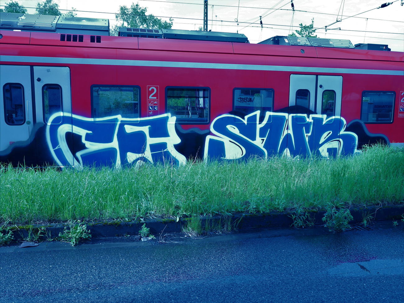 Graffiti Train - Photo by CriminalEnergy - CE, SWR (2018)