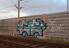 Graffiti Bombing - Photo by CriminalEnergy - CE, Wolfsburg (2019)