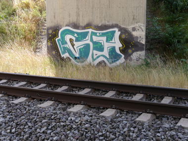 Graffiti Bombing in Braunschweig - Photo by CriminalEnergy - CE, Braunschweig (2018)