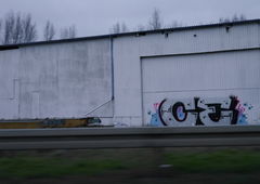 Graffiti Bombing - Photo by CriminalEnergy - CE, Braunschweig (2018)