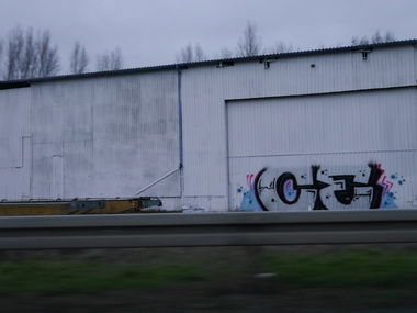 Graffiti Bombing - Photo by CriminalEnergy - CE, Braunschweig (2018)