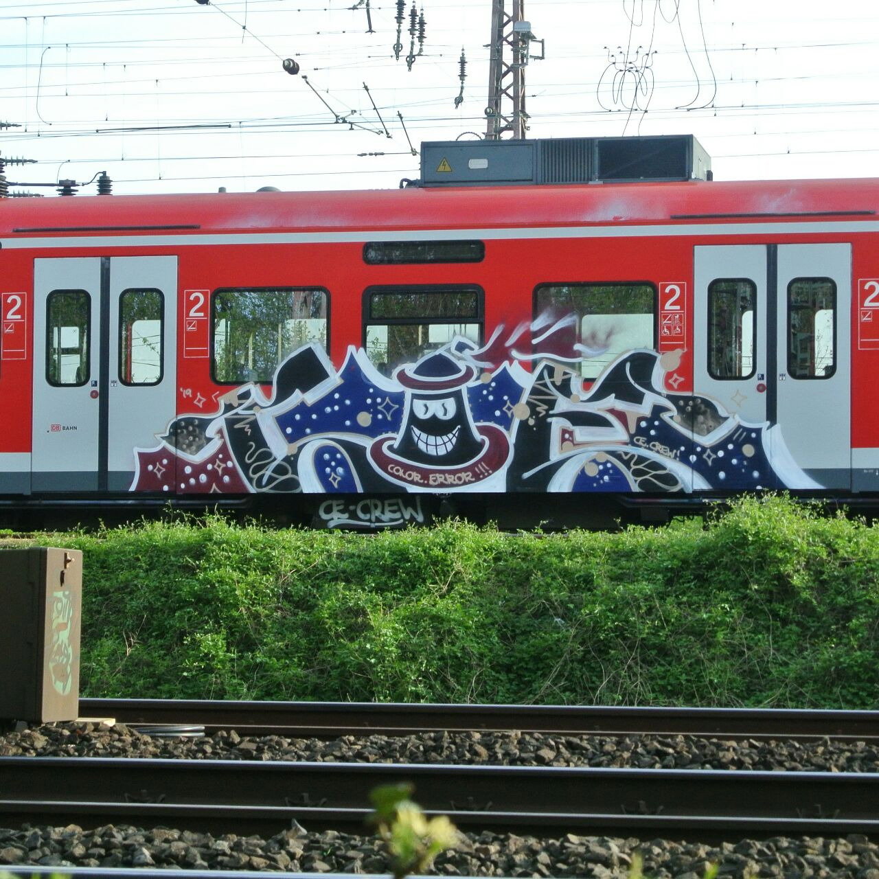 Graffiti Wall in Essen - Photo by CriminalEnergy - CE, Essen (2019)