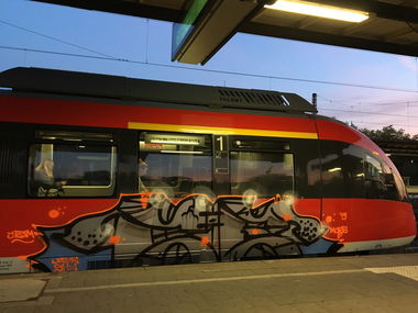Graffiti Train - Photo by CriminalEnergy - CE, Dortmund (2019)