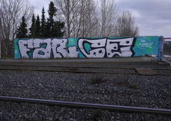 Graffiti Bombing in Braunschweig - Photo by CriminalEnergy - FAR, CE, Braunschweig (2017)