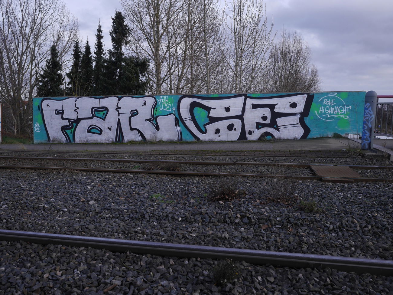 Graffiti Bombing in Braunschweig - Photo by CriminalEnergy - FAR, CE, Braunschweig (2017)