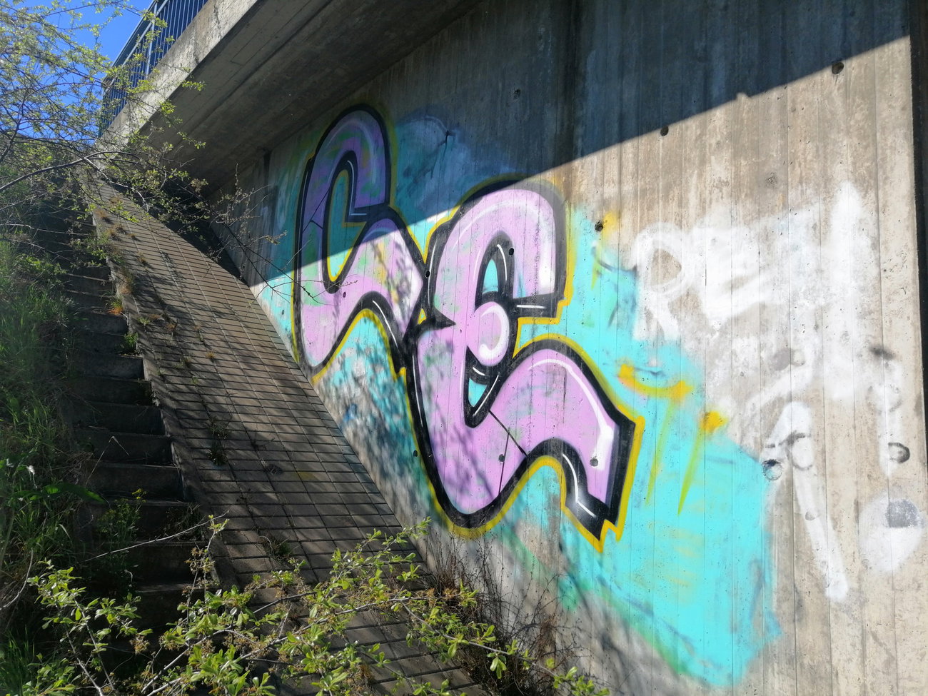 Graffiti Bombing - Photo by CriminalEnergy - CE, Braunschweig (2016)