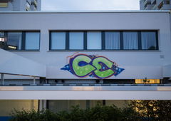 Graffiti Bombing in Braunschweig - Photo by CriminalEnergy - CE, Braunschweig (2016)