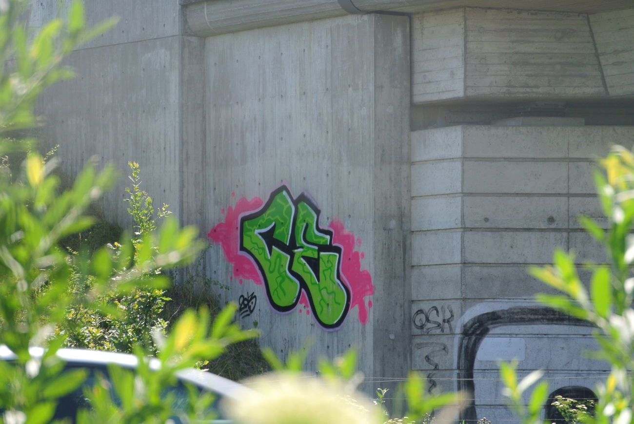 Graffiti Bombing - Photo by CriminalEnergy - CE, Hannover (2013)