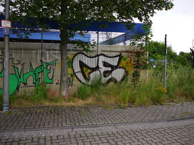 Graffiti Bombing in Braunschweig - Photo by CriminalEnergy - CE, Braunschweig (2017)