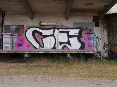 Graffiti Bombing in Wolfenbüttel - Photo by CriminalEnergy - CE, Wolfenbüttel (2018)