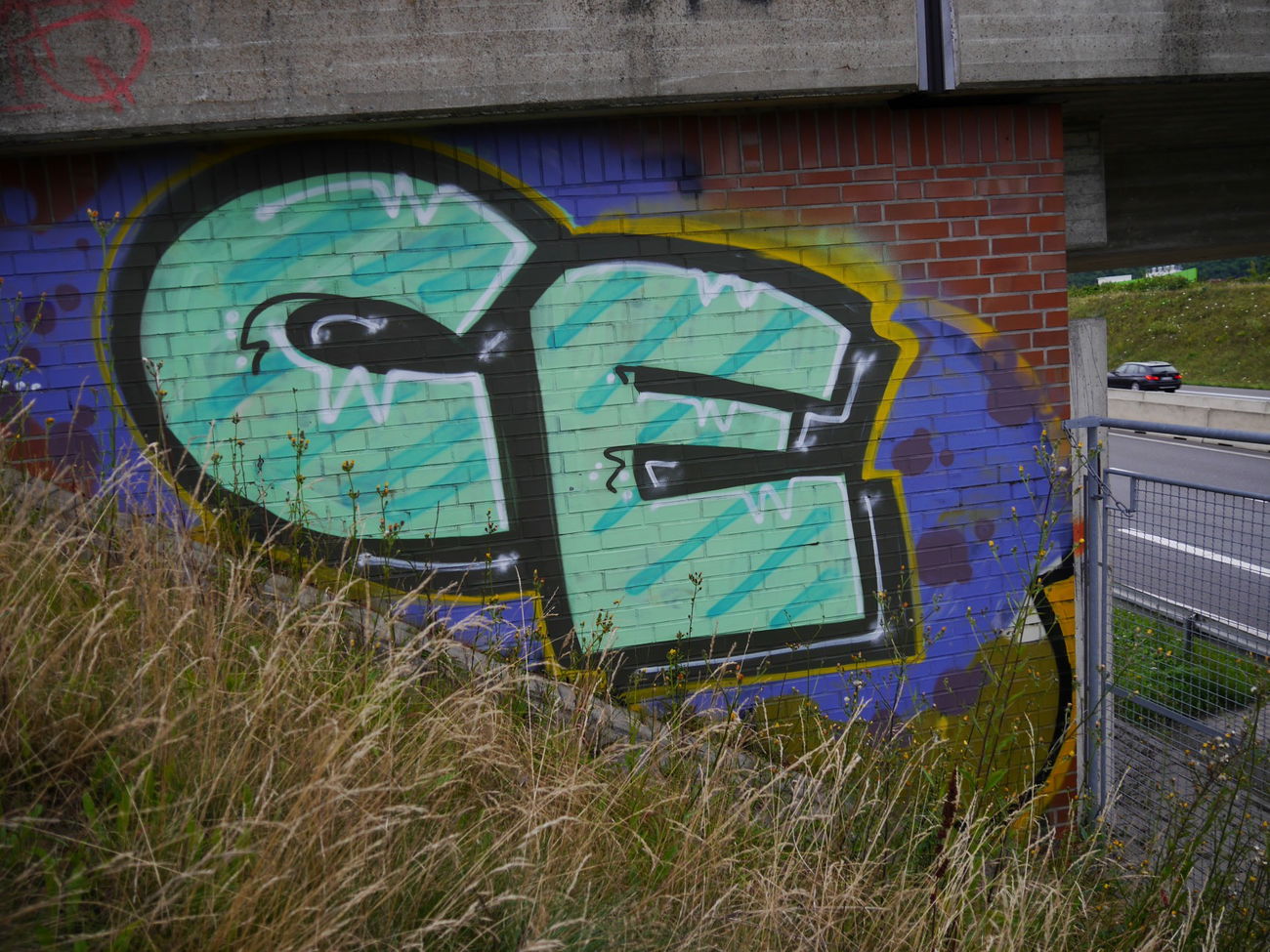 Graffiti Bombing in Braunschweig - Photo by CriminalEnergy - CE, Braunschweig (2015)