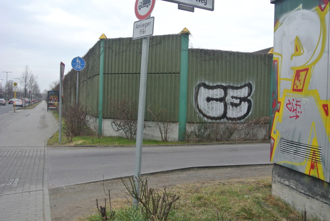 Graffiti Bombing - Photo by CriminalEnergy - CE, BERLIN (2013)