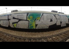 Graffiti Train in Cremona - Photo by CriminalEnergy - CE, PTM (2017)