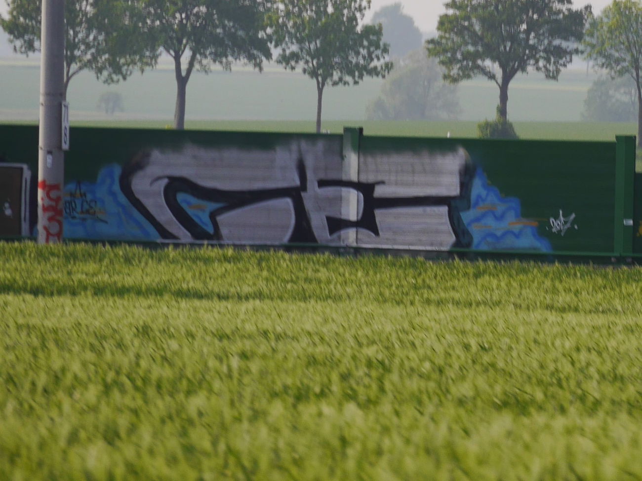 Graffiti Bombing in Braunschweig - Photo by CriminalEnergy - CE, Braunschweig (2017)