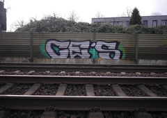 Graffiti Bombing in Helmstedt - Photo by CriminalEnergy - CE´S, CE, Helmstedt (2017)
