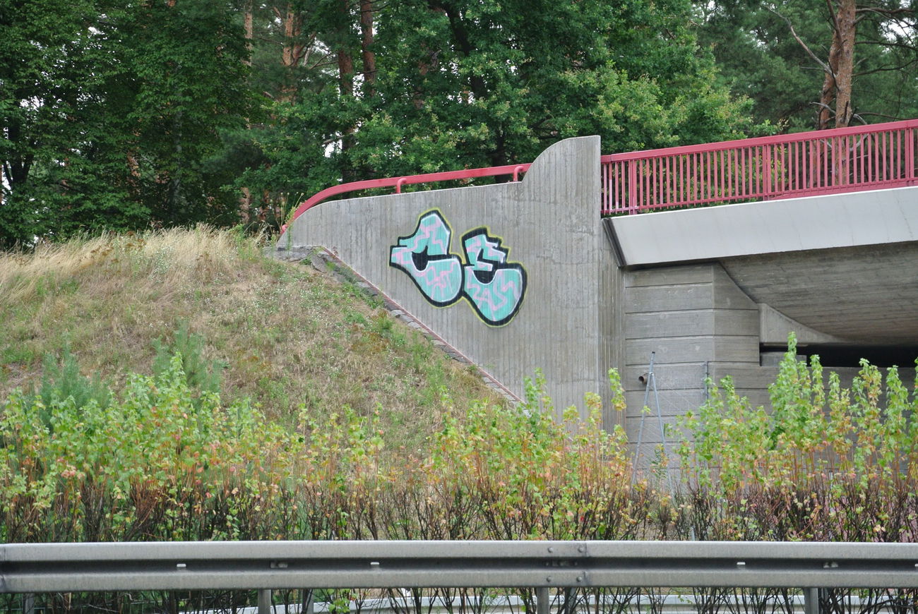 Graffiti Bombing - Photo by CriminalEnergy - CE, BERLIN (2013)