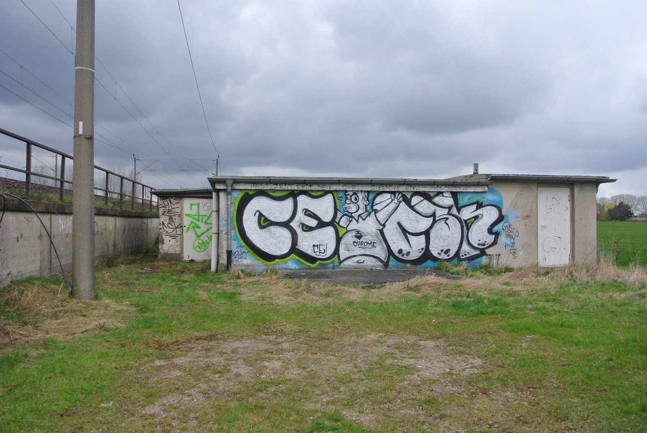 Graffiti in HANNOVER - Photo by CriminalEnergy - CE, CSK (2015)