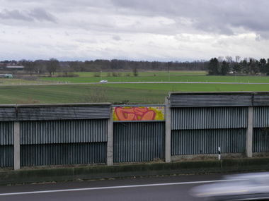 Graffiti Bombing - Photo by CriminalEnergy - CE, Braunschweig (2017)