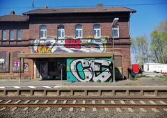 Graffiti Bombing - Photo by CriminalEnergy - CE, Hildesheim (2019)