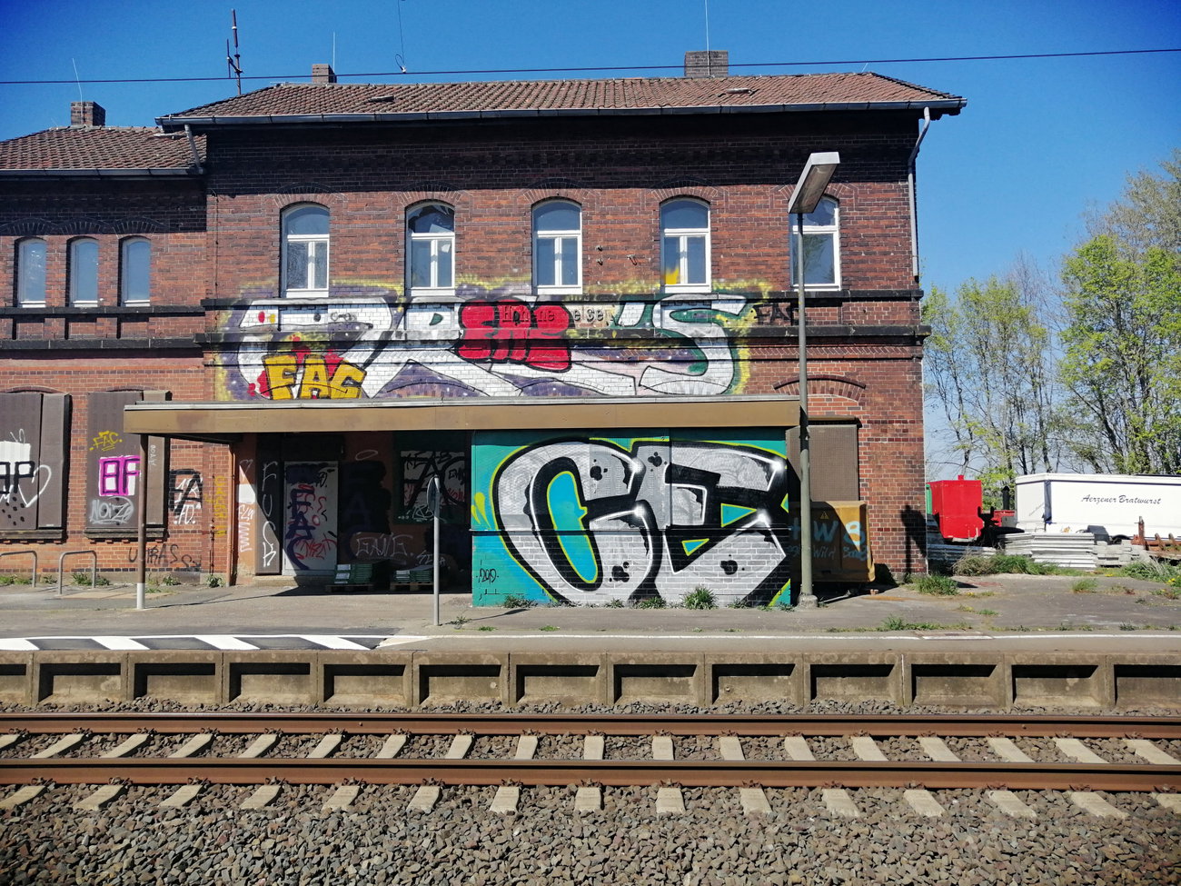 Graffiti Bombing - Photo by CriminalEnergy - CE, Hildesheim (2019)