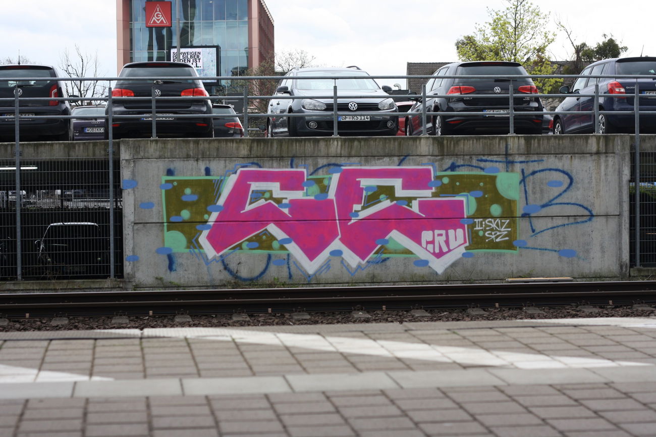 Graffiti in WOLFSBURG - Photo by CriminalEnergy - CE, WOLFSBURG (2016)