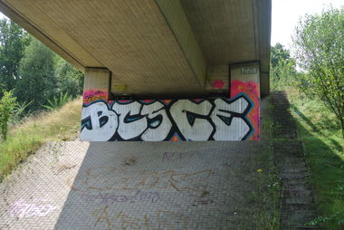 Graffiti Bombing - Photo by CriminalEnergy - BCS, CE, SKiZ (2014)