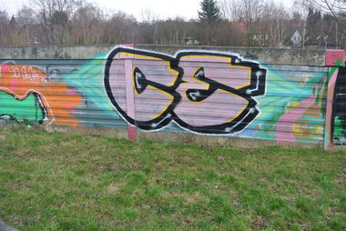 Graffiti Bombing in Braunschweig - Photo by CriminalEnergy - CE, Braunschweig (2015)