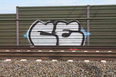 Graffiti Bombing - Photo by CriminalEnergy - CE, Hannover (2013)