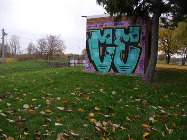 Graffiti Bombing in Braunschweig - Photo by CriminalEnergy - CE, Braunschweig (2018)