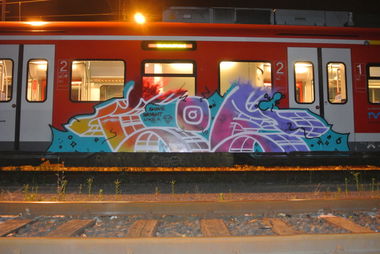Graffiti Train - Photo by CriminalEnergy - CE (2019)