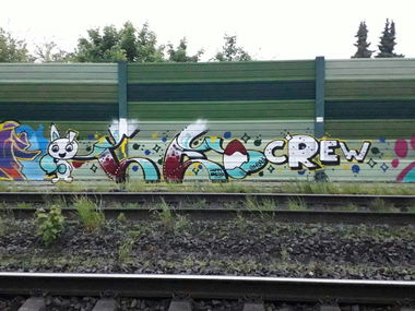 Graffiti Bombing - Photo by CriminalEnergy - CE, Unna (2019)