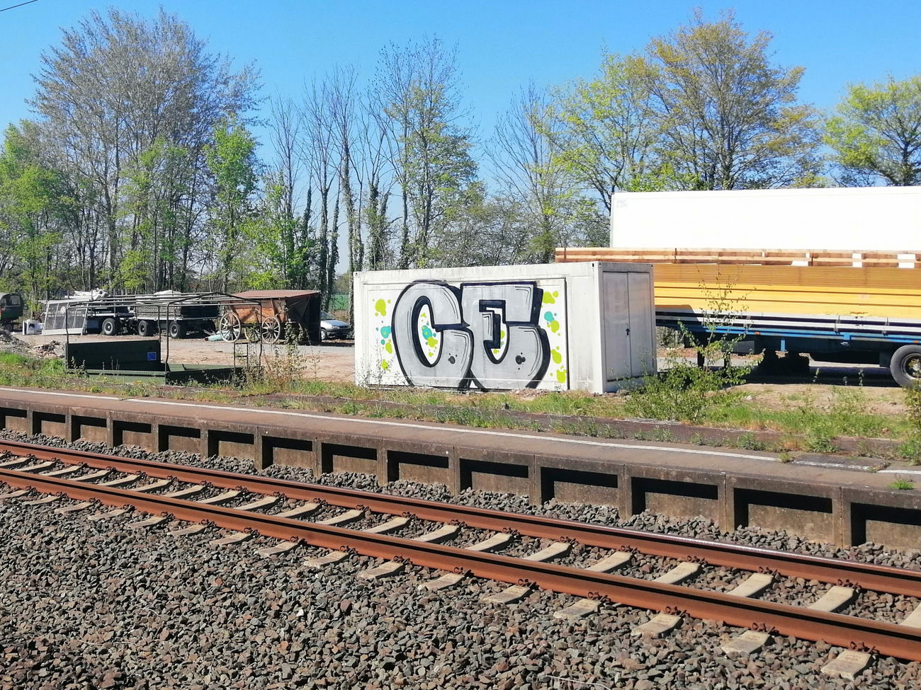 Graffiti Bombing - Photo by CriminalEnergy - CE, Hildesheim (2019)