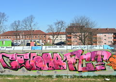 Graffiti Wall in STUTTGART - Photo by CriminalEnergy - CE, SAR, FCT (2018)