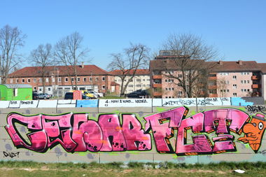 Graffiti Wall in STUTTGART - Photo by CriminalEnergy - CE, SAR, FCT (2018)