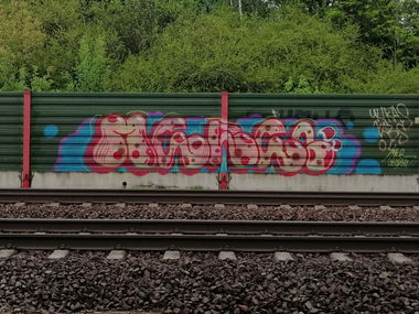 Graffiti Bombing - Photo by CriminalEnergy - MCR, CE, Braunschweig (2016)
