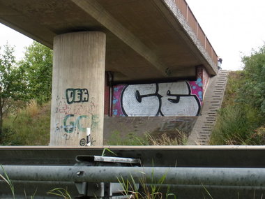 Graffiti Bombing - Photo by CriminalEnergy - CE, Gifhorn (2012)