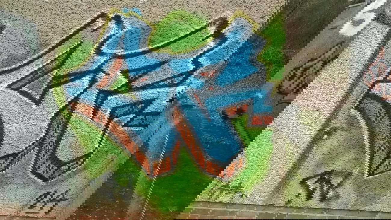 Graffiti Bombing - Photo by CriminalEnergy - CE, Potsdam (2014)