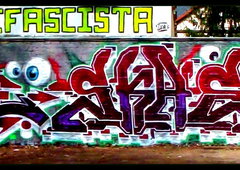Graffiti Wall in Leipzig - Photo by Crome83 - Aliced, Crome, Crome83 (2013)
